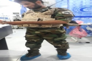 الربيعي يتفقد الجرحى في مستشفى النقيب