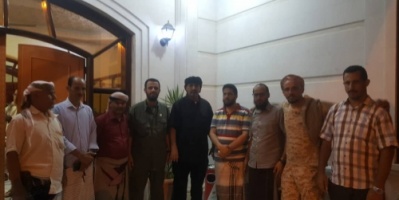 الرئيس الزبيدي يستقبل أبناء الشهيد اللواء الفلاحي 
