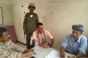 *إنتقالي المسيمير يتفقد إدارة الأمن والمكاتب التابعه لها* 