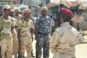 نزول ميداني للشرطة العسكرية في #حضرموت لتفقد النقاط الأمنية