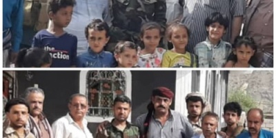 الكلدي يقدم واجب العزاء لأسرة الشهيد سيف هادي في مسقط راسه بالضالع 