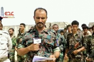 قائد القوات الخاصه فرع لحج  يعزي في وفاة الوالد محمد محسن الشوحطي