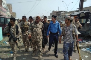 بقيادة اللواء صالح السيد.. حملة أمنية في #سوق_الكراع لإزالة المظاهر العشوائية