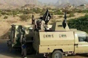 انضمام تنظيم القاعدة الى  قوات الشرعية لمهاجمة أبين  