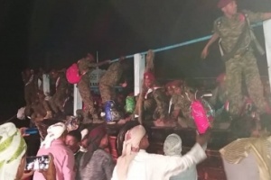 دفعة ثانية من قوات الحزام الامني سقطرى تصل الجزيرة
