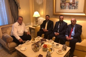 أعضاء في هيئة رئاسة المجلس الانتقالي يلتقون نائب وزير الخارجية الروسي