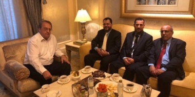 أعضاء في هيئة رئاسة المجلس الانتقالي يلتقون نائب وزير الخارجية الروسي