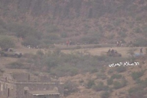 البيضاء :خذلان ما يسمى الجيش الوطني يسقط جبهة ناطع بيد الحوثي 