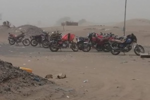 نقطة الحسيني تواصل ضبط الدرجات النارية الغير مرخصة في لحج 