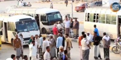 الآلاف من أبناء وادي حضرموت يحتشدون في المكلا للمشاركة في مليونية الوفاء للإمارات 