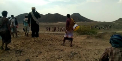 شبوة.. عشرات المجندين يغادرون معسكراً للواء إخواني وسط فوضى تعم المعسكر..