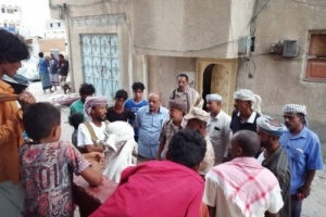 رئيس مكتب المجلس الانتقالي في حضرموت يزور المناضل احمد الربان بعد تعرضه لمحاولة اغتيال فاشلة  