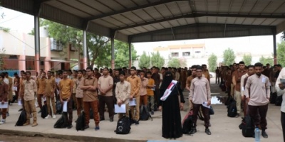 الانتقالي الجنوبي ونقابة المعلمين الجنوبيين يدشنان النشيد الوطني الجنوبي في ثانوية النهضة 