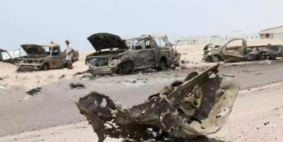 المقاومة الجنوبية تستهدف اطقم تابعة لمليشيات الإصلاح في مرخة  