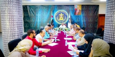 الأمانة العامة للانتقالي تستعرض تقارير الإنجازات الأسبوعية 