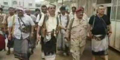 قوات الحزام الامني تلقي القبض على بلاطجة يتبعون الميسري قاموا باقتحام منزل النوبة بعدن.   