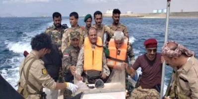 اللواء شلال يزور ميناء المنطقة الحرة لتأمين الميناء وحمايتة