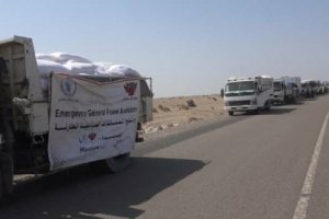 المليشيات تمنع منظمة الغذاء العالمي من إدخال مساعدات غذائية لأهالي الحديدة