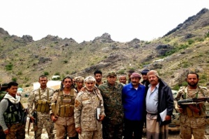 الضــالـع:قيادة القوات المشتركة تتفقد أحوال المقاتلين في خطوط النار وتؤكد توفير كل الإمكانيات والمتطلبات
