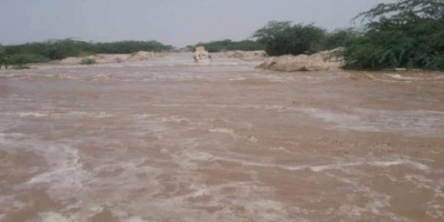 شاب يلقي حتفة غرقا بالسيول في أبين 