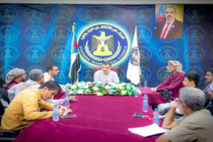 امين عام الانتقالي يبحث مع قيادة #شبـوة التحديات التي تشهدها المحافظة وسبل مواجهتها