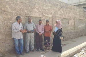 انتقالي صيرة يتفقد مشروع إعادة السفلتة لشارع الخساف 