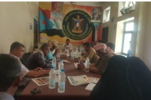انتقالي #الضـالع يناقش قضايا المواطنين ويشيد بانتصارات القوات الجنوبية