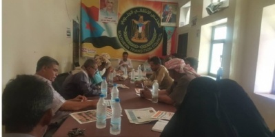 انتقالي #الضـالع يناقش قضايا المواطنين ويشيد بانتصارات القوات الجنوبية