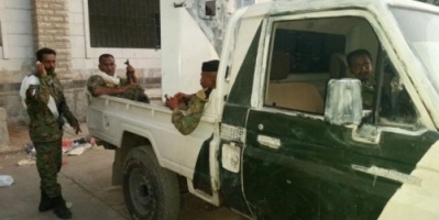 الحزام الأمني في القطاع الثامن تلقي القبض على مروج حشيش في الشيخ عثمان 
