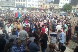 مهرجان خطابي وكرنفالي تشهدة ردفان للاحتفال بذكرى اكتوبر