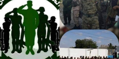 قوات الحزام الامني بالعاصمة عدن تنفذ حالة طوارئ في قطاع البريقه.
