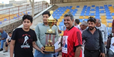 عميد أندية جزيرة العرب نادي التلال الرياضي يشارك في احتفالات أكتوبر بالضالع. .