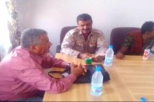 لقاء يجمع اللواء ١٢ صاعقة بالمجلس الانتقالي في أبين 