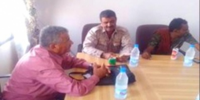 لقاء يجمع اللواء ١٢ صاعقة بالمجلس الانتقالي في أبين 