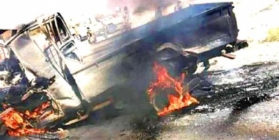 انفجار عنيف يهز كريتر بالقرب من قصر المعاشيق 