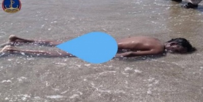خفر السواحل ينتشل جثة مجهولة لرجل مسن من بحر البريقة 
