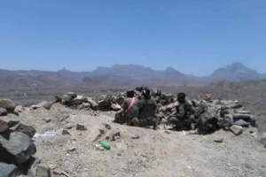 قائد قطاع الحزام بالحواشب يتفقد جهوزية المقاتلين المرابطين في جبهة قرين بمسيمير لحج