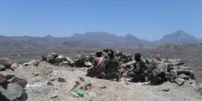 قائد قطاع الحزام بالحواشب يتفقد جهوزية المقاتلين المرابطين في جبهة قرين بمسيمير لحج
