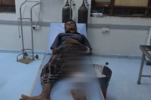 الحديدة : اعطاب حراثة وإصابة من على متنها جراء انفجار لغم حوثي 