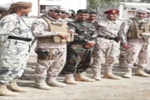 قائد قوات التحالف العربي يلتقي عددا من قيادات ألوية العمالقة الجنوبية 