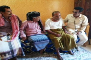 رئيس انتقالي #أبيـن يزور مدير عام إذاعة #أبيـن سابقا