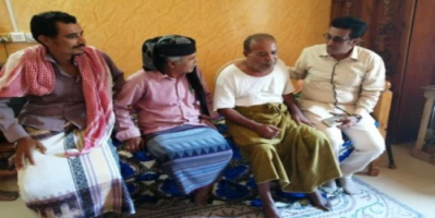 رئيس انتقالي #أبيـن يزور مدير عام إذاعة #أبيـن سابقا