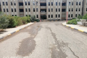 جامعة عدن تواصل أعمال الصيانة  في السكن الطلابي الجامعي بمدينة الشعب 