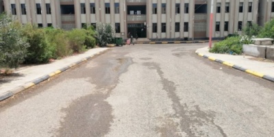 جامعة عدن تواصل أعمال الصيانة  في السكن الطلابي الجامعي بمدينة الشعب 