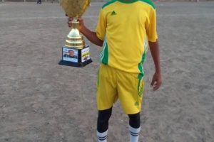 رحيل لاعب نادي مجد المدسم أثناء عودة من جبهة القتال بحادث مروري مؤسف. .