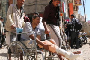 قيادة التحالف بعدن تباشر اعمالها بعلاج اكثر من 170 جريح من حرب جبهة الضالع
