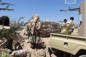 القوَّات المُسلَّحة الجنُوبيَّة تغير على مواقع المليشيات غربي مديرية قعطبة ومصرع وجرح عدد منهم