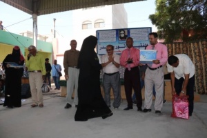 حفل اشهار لتغيير اسم مدرسة العبيدي باسم الفقيدة نور حيدر 