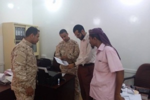 الانتقالي يبحث مع ألوية الدعم والإسناد أوضاع الجرحى منذ حرب 2015