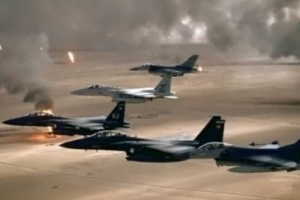 طيران التحالف يدك مواقع الحوثيين في صعدة 